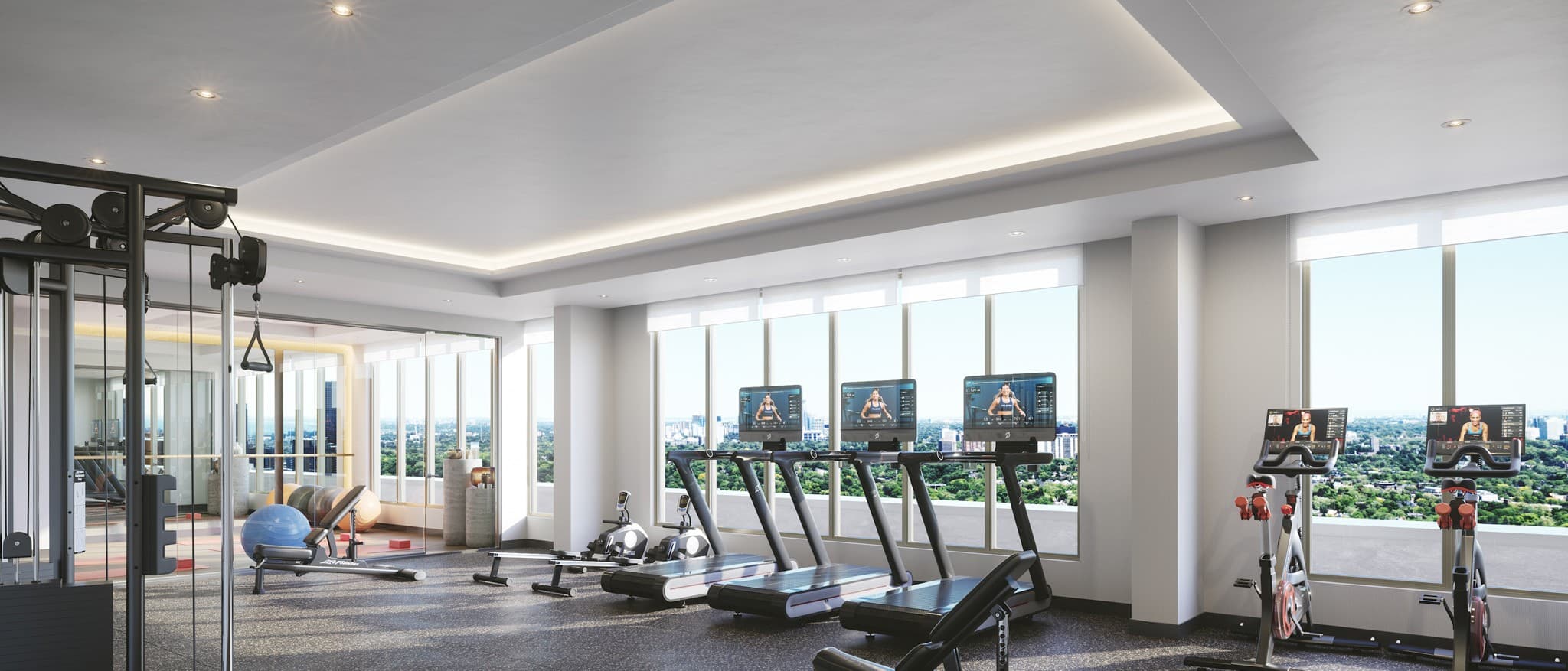 Luxury condominium GYM